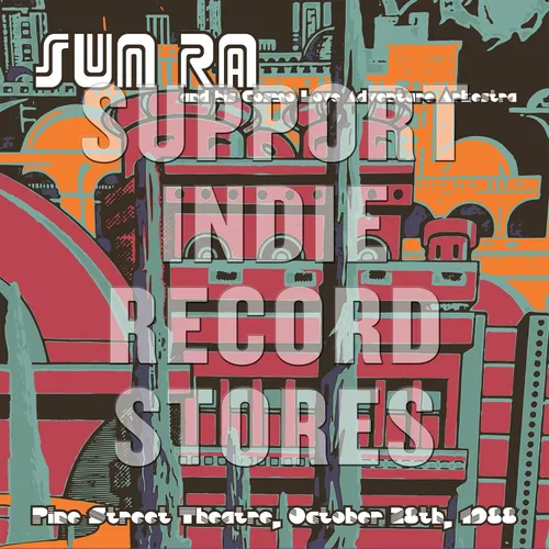 Sun Ra - Pine Street Theatre, Oct 18th, 1988 vinyl record cover