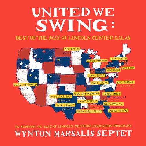 Wynton Marsalis - United We Swing vinyl record cover