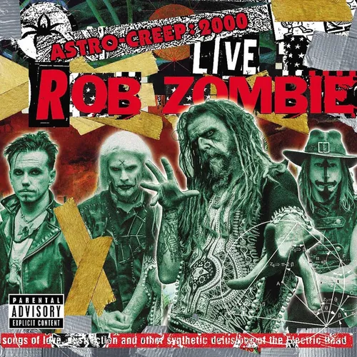 Rob Zombie - Astro-Creep: 2000 Live Songs Of Love, Destruction And Other Synthetic vinyl record cover