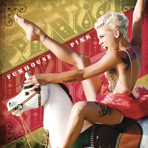 P!NK - Funhouse vinyl record cover