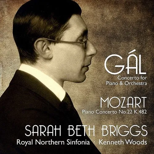 Gal / Briggs / Sarah Beth - Concerto for Piano and Orchestra vinyl record cover