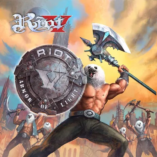 Riot V - Armor Of Light vinyl record cover