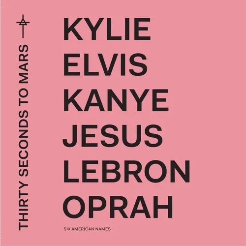 Thirty Seconds To Mars - AMERICA vinyl record cover