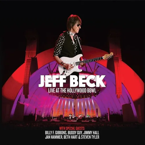 Jeff Beck - Live At The Hollywood Bowl vinyl record cover