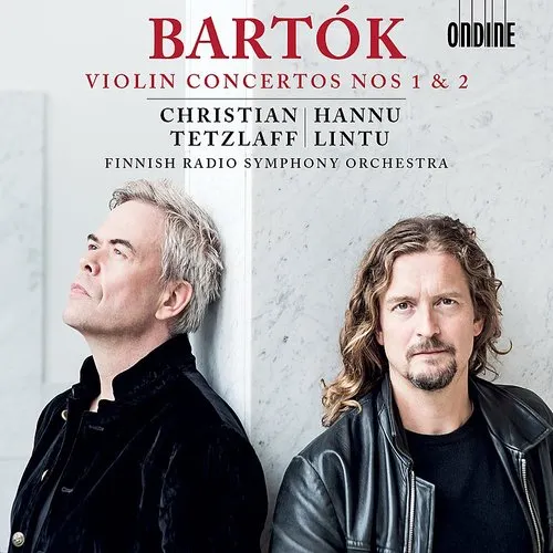 Bartok / Tetzlaff / Lintu - Violin Concertos 1 & 2 vinyl record cover