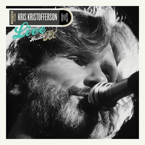 Kris Kristofferson - Live From Austin, TX vinyl record cover