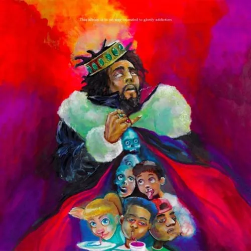 J. Cole - KOD vinyl record cover