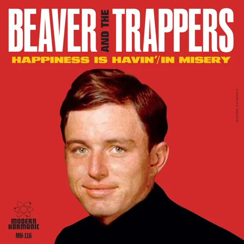 Beaver - "Happiness Is Havin'" /"In Misery" vinyl record cover