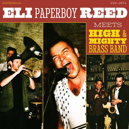 Eli 'Paperboy' Reed - Eli Paperboy Reed Meets High & Mighty Brass Band vinyl record cover