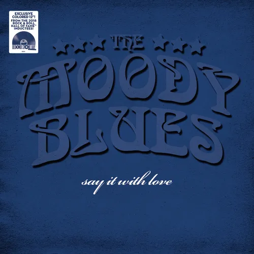 The Moody Blues - Say It With Love vinyl record cover