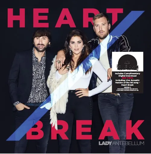 Lady A - Heart Break vinyl record cover