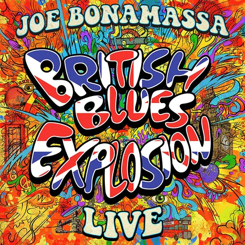 Joe Bonamassa - British Blues Explosion Live vinyl record cover
