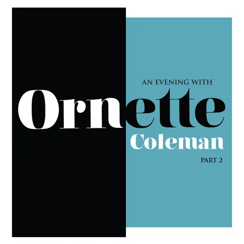 Ornette Coleman - An Evening With Ornette Coleman, Part 2 vinyl record cover
