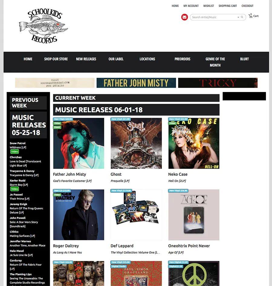 Father John Misty - New Release Page