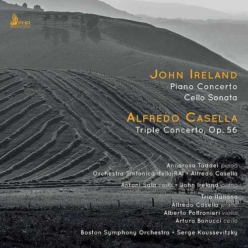 Casella - Piano Concerto / Triple Concerto 56 vinyl record cover