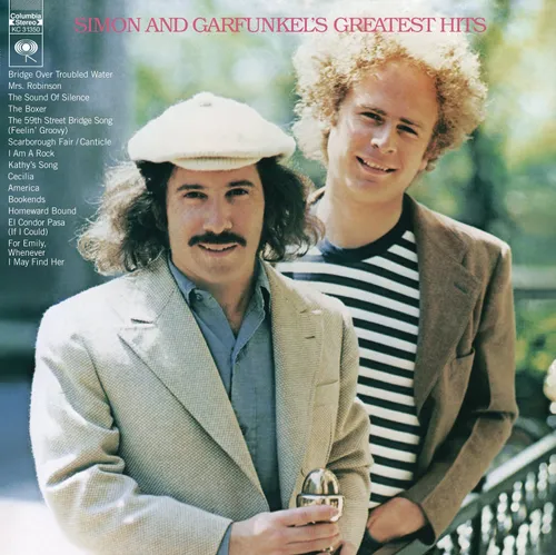 Simon & Garfunkel - Greatest Hits vinyl record cover