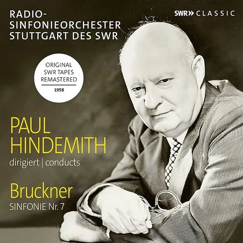 Bruckner - Paul Hindemith Conducts Bruckner Symphony 7 vinyl record cover