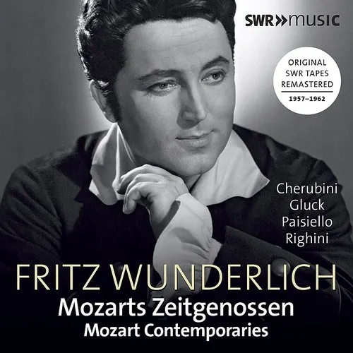 Handel / Wunderlich - Fritz Wunderlich Sings Mozart Contemporaries vinyl record cover