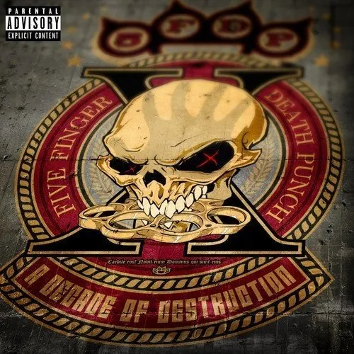 Five Finger Death Punch - A Decade Of Destruction vinyl record cover
