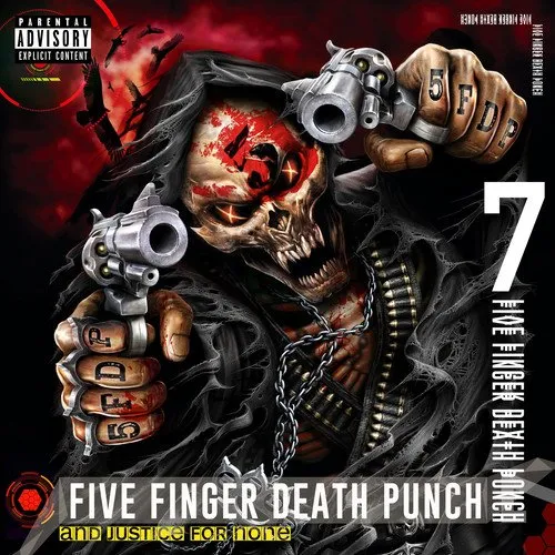 Five Finger Death Punch - And Justice For None vinyl record cover