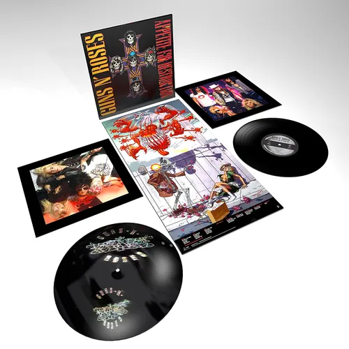 Guns N' Roses - Appetite For Destruction: Remastered vinyl record cover