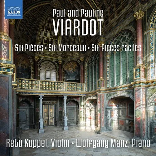 Viardot / Kuppel / Manz - Complete Violin Works Music 2 vinyl record cover