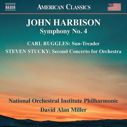 Harbison - Symphony 4 vinyl record cover