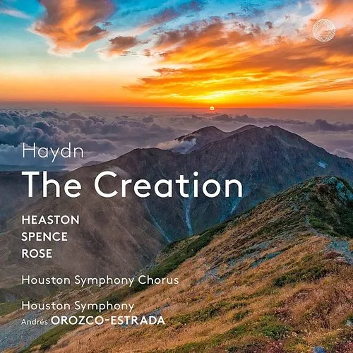 Hayden / Heaston / Houston Symphony - Creation vinyl record cover