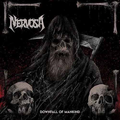 Nervosa - Downfall Of Mankind (Arg) vinyl record cover