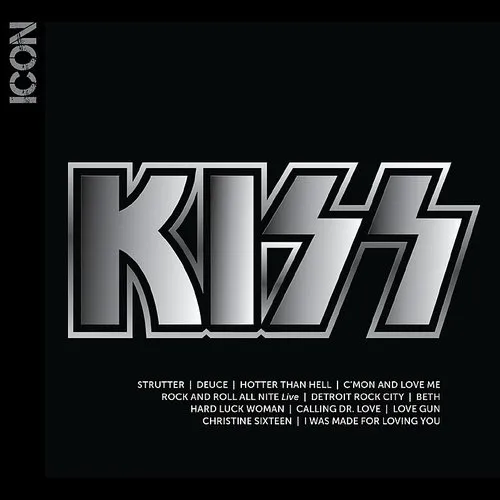 KISS - Icon vinyl record cover