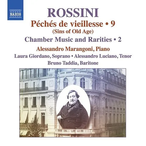 Rossini / Taddia - Peches de Vieillesse 9 vinyl record cover