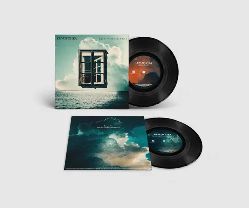 Devotchka - Straight Shot/Give Me Something to Believe vinyl record cover