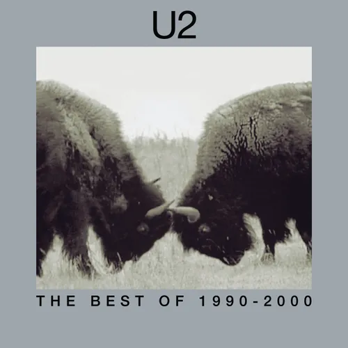 U2 - The Best Of 1990-2000 vinyl record cover