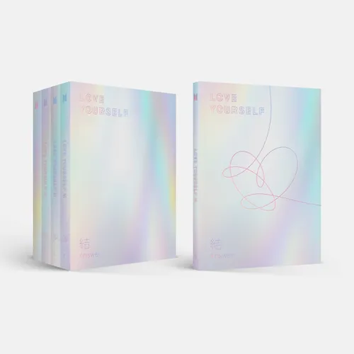 BTS - Love Yourself: Answer (Random cover, incl. 116-page photobook, one random photocard, 20-page minibook and one sticker pack) vinyl record cover