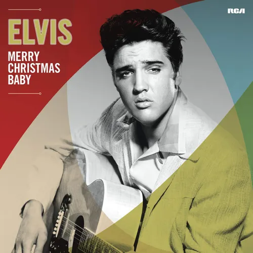 Elvis Presley - Merry Christmas Baby vinyl record cover