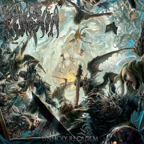 Pyrexia - Unholy Requiem vinyl record cover