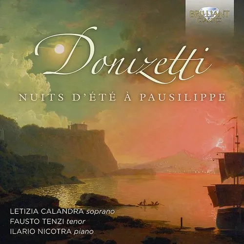 Letizia Calandra - Nuits D'ete a Pausilippe vinyl record cover