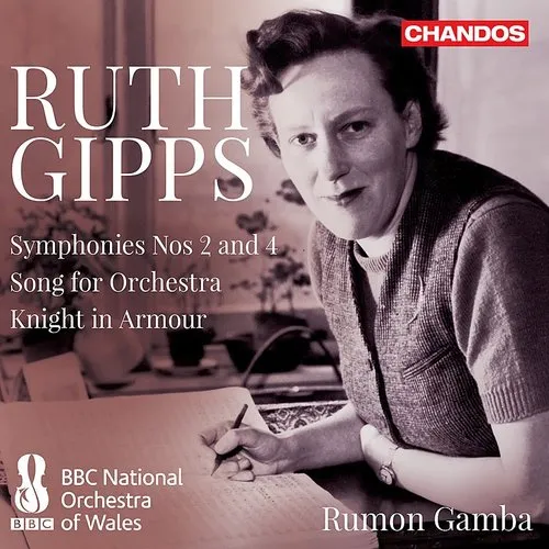 Gipps - Symphonies 2 & 4 vinyl record cover