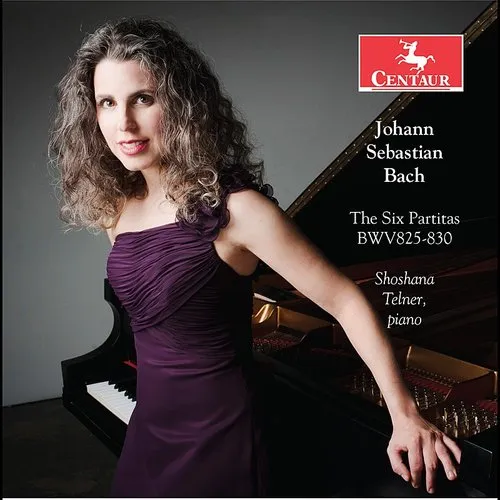 J Bach S / Telner - 6 Partitas BWV vinyl record cover