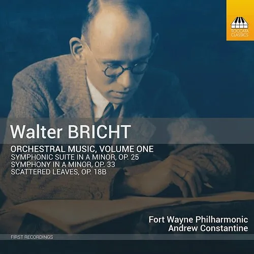 Bricht - Orchestral Music 1 vinyl record cover