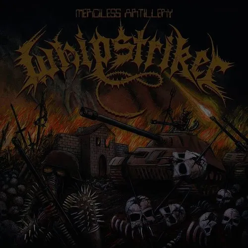 Whipstriker - Merciless Artillery vinyl record cover