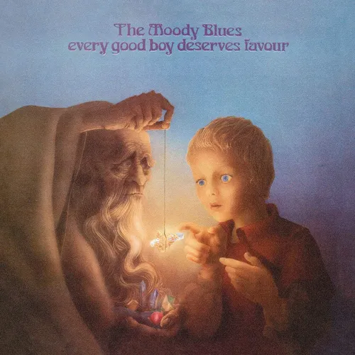 The Moody Blues - Every Good Boy Deserves Favour vinyl record cover