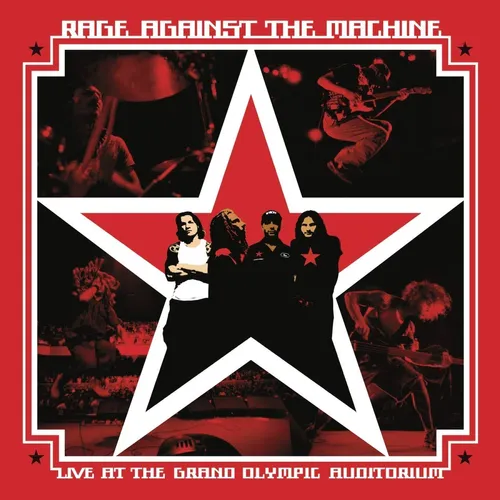 Rage Against The Machine - Live At The Grand Olympic Auditorium vinyl record cover