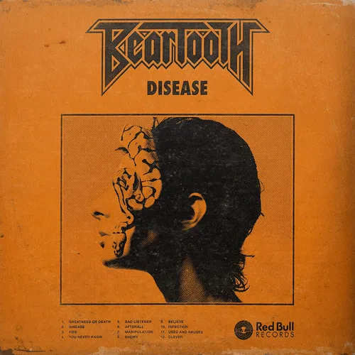 Beartooth - Disease vinyl record cover