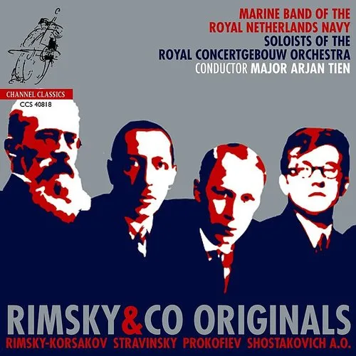 Marine Band of the Royal Netherlands Navy - Rimsky&co Originals vinyl record cover