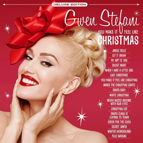 Gwen Stefani - You Make It Feel Like Christmas vinyl record cover