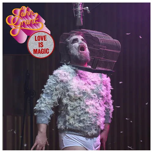 John Grant - Love Is Magic vinyl record cover