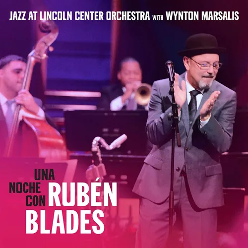 The Jazz At Lincoln Center Orchestra With Wynton Marsalis - Una Noche Con Ruben Blades vinyl record cover