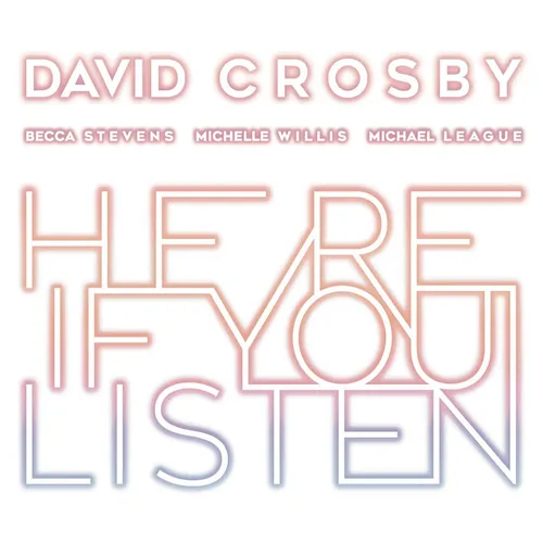 David Crosby - Here If You Listen vinyl record cover