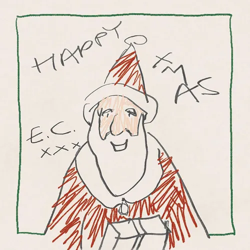 Eric Clapton - Happy Xmas - vinyl record cover